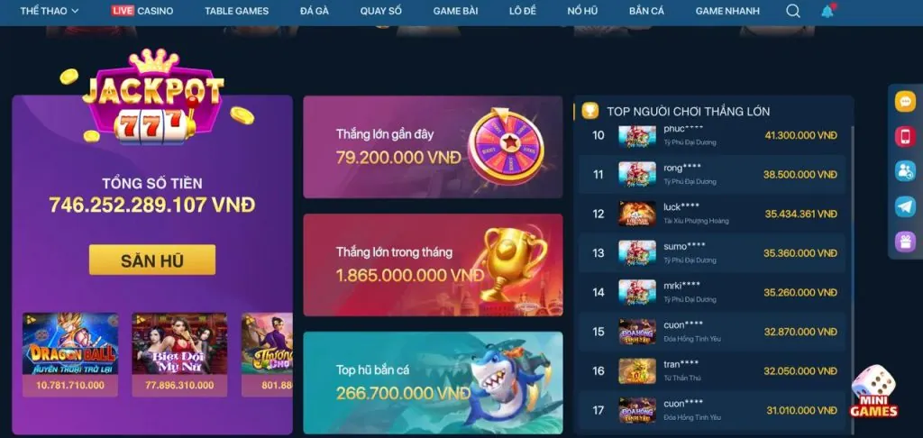 Bắn Cá Rồng Vàng 555win500